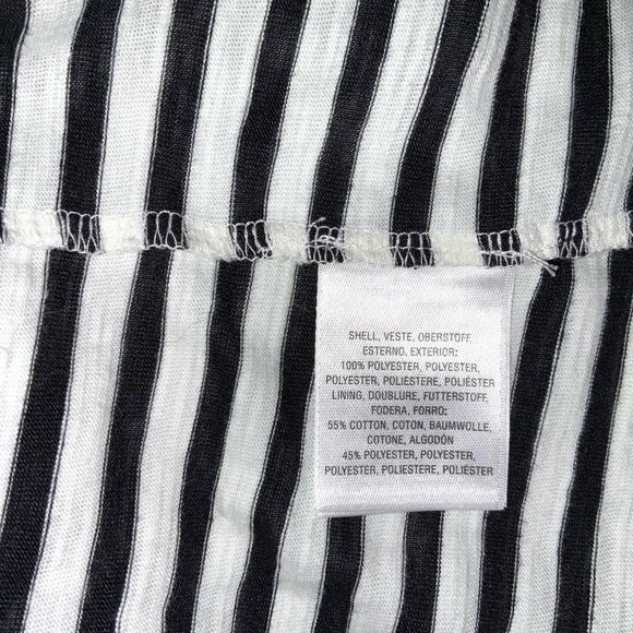 New Meadow Rue Layered Paisley Stripes Sleeveless Knit Top Anthropologie Tank - Picture 9 of 10